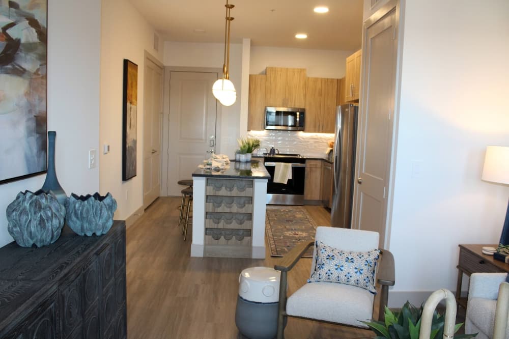 Interior of an apartment. 