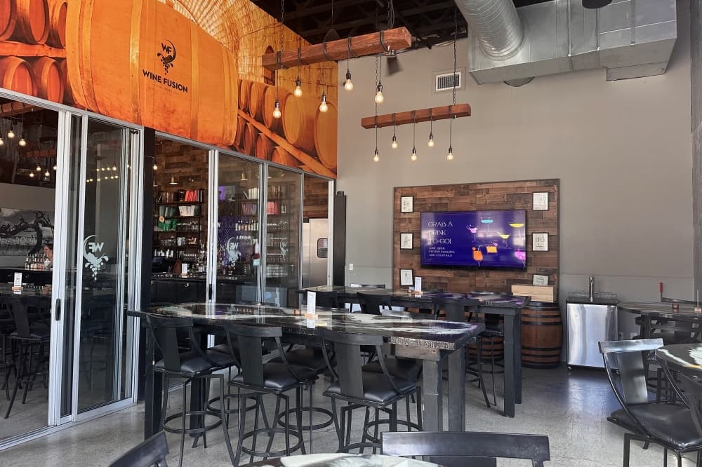 Indoor seating space