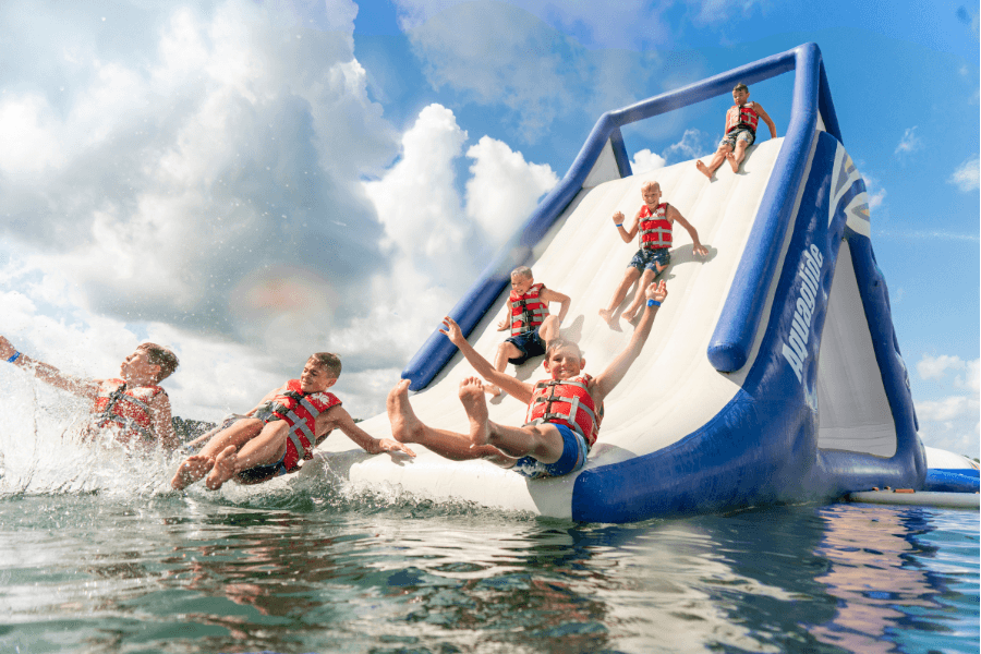 Jump, bounce, slide into the ultimate summer adventure at Stoke Factory – Texas Ski Ranch