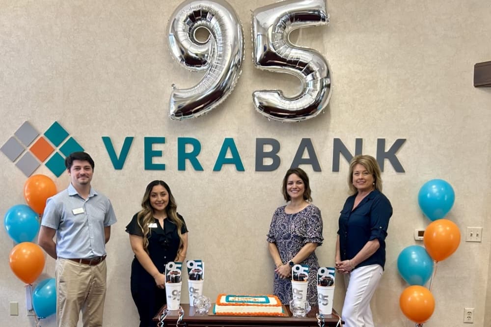 VeraBank Bastrop celebrates 95 years