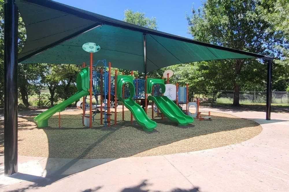 2 new playgrounds now open at Keller's sports park