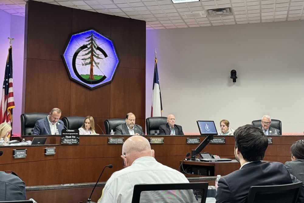 Conroe City Council holds 1st public hearing regarding citywide moratorium, approves $600K for well rehab