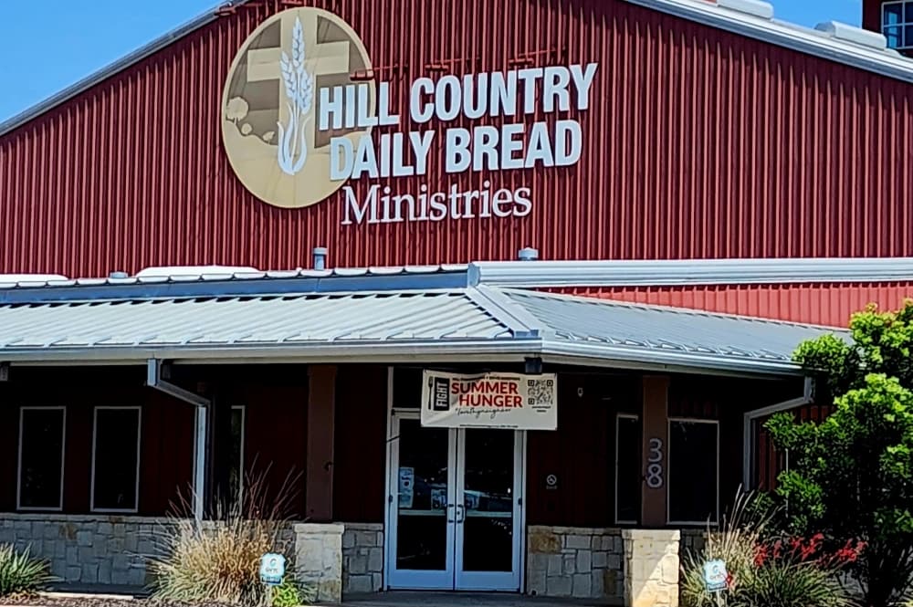 Hill Country Daily Bread Ministries supports Kendall, surrounding counties with meals, mentorship and services
