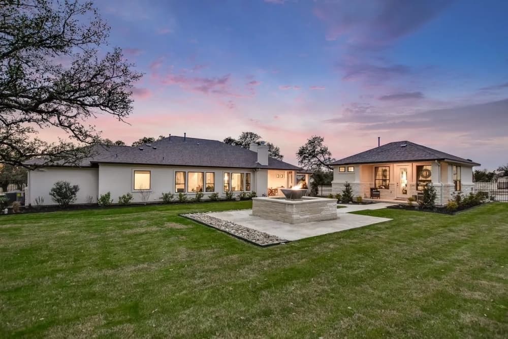 Detached casitas (right) are often requested to be used as guest houses for family members or in-laws, said Dan Eagan, senior sales manager for Giddens Homes in Scofield Farms Estates.