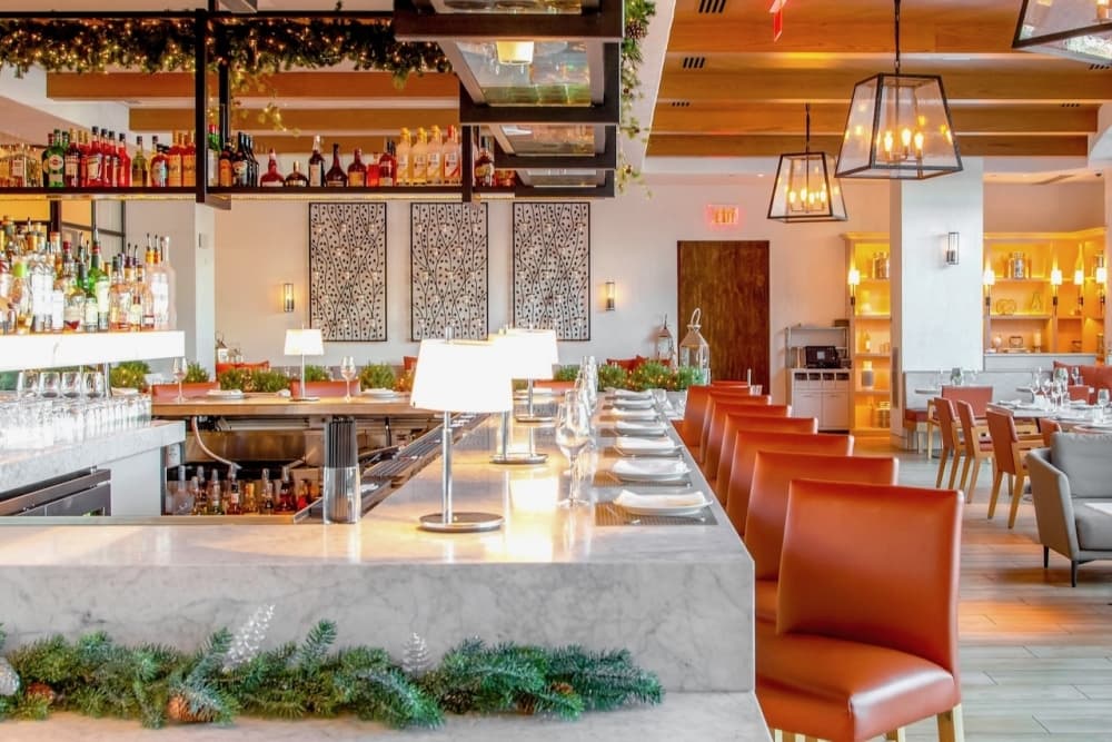 Fig & Olive Tasting Kitchen & Bar shutters service in Galleria, national locations