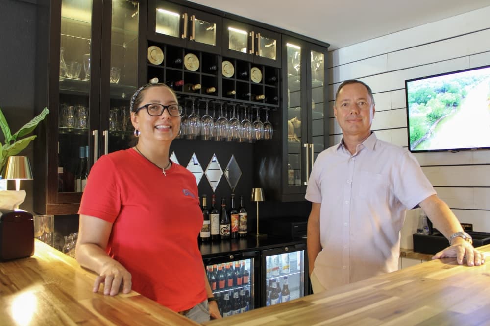 An image of the owners of the business. 