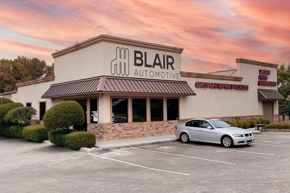 Blair Automotive offers services on European vehicles in Grapevine