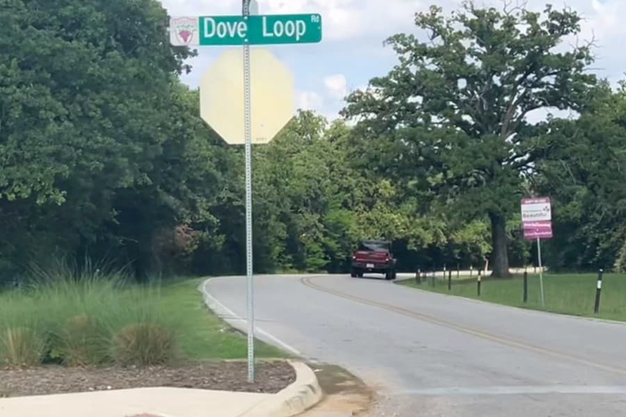 No parking areas near Grapevine Lake updated by City Council
