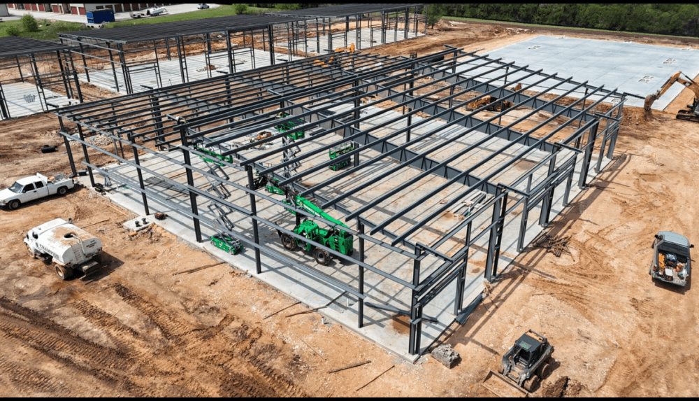 Retail space for lease in Georgetown under construction