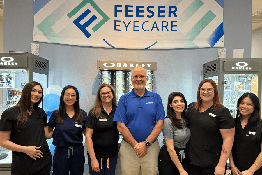 See the difference at Feeser Eyecare, get 40% off a second pair of glasses today