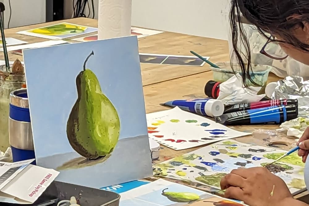 The Art Experience teaches multiple art techniques in Plano 