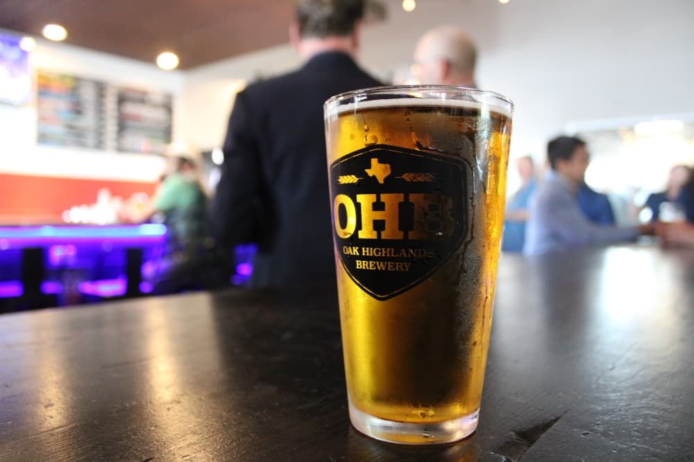 Oak Highlands Brewery serves craft beer in Richardson