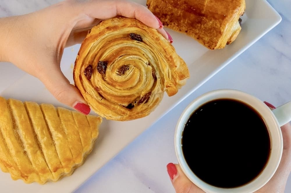 coffee and pastries