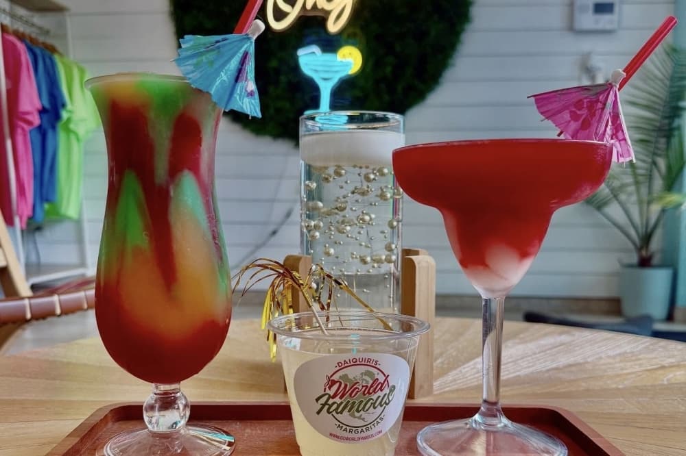 World Famous Daiquiris & Margaritas To Go to celebrate second anniversary