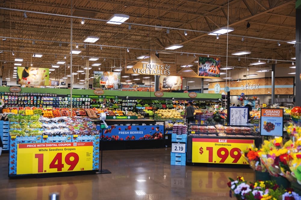 Kroger produce section