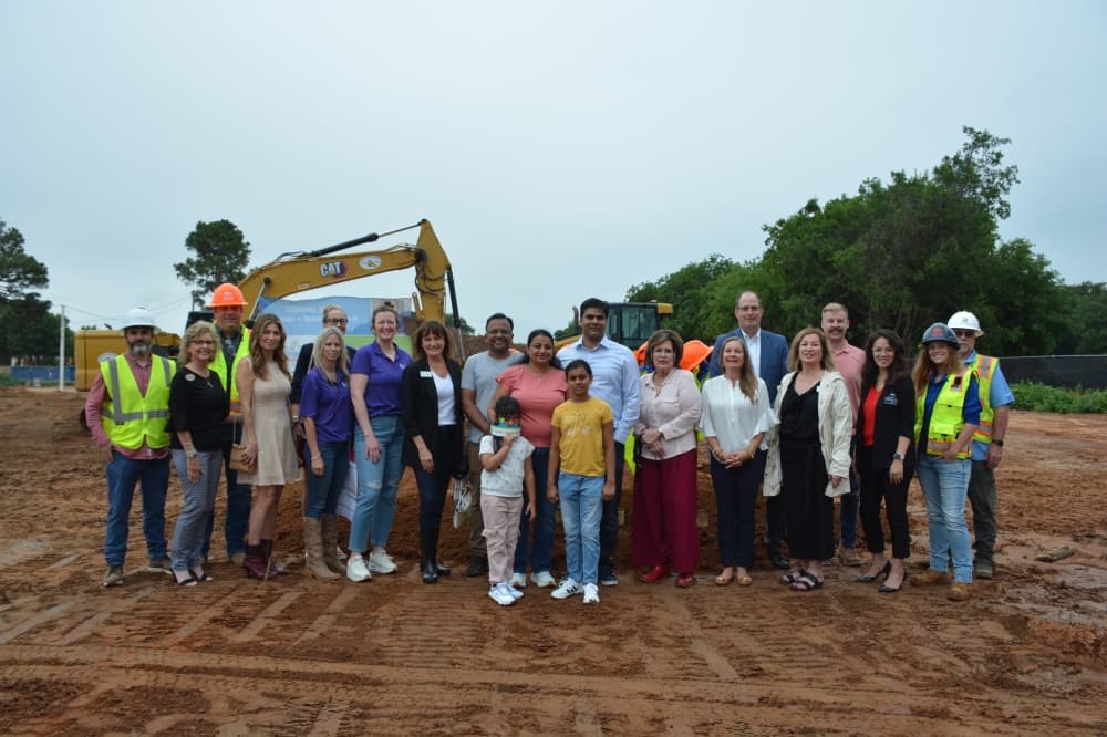 Flower Mound town, chamber and Lightbridge Academy officials held a groundbreaking ceremony for a new early childhood education center June 5. 