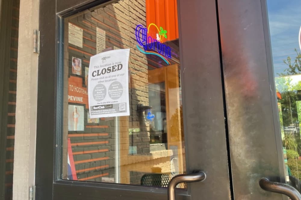 Hooters location in Grapevine closes