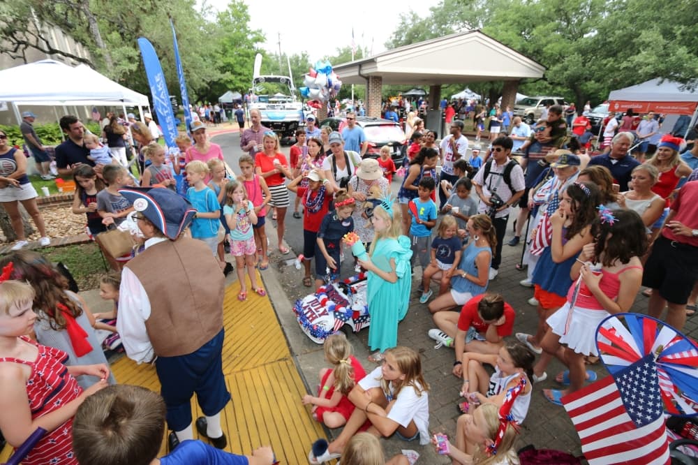  Hosted by the Westlake Chamber of commerce, the City of West Lake Hills 4th of July Parade & Celebration will have live music, free food and more. (Courtesy Westlake Chamber of Commerce) 