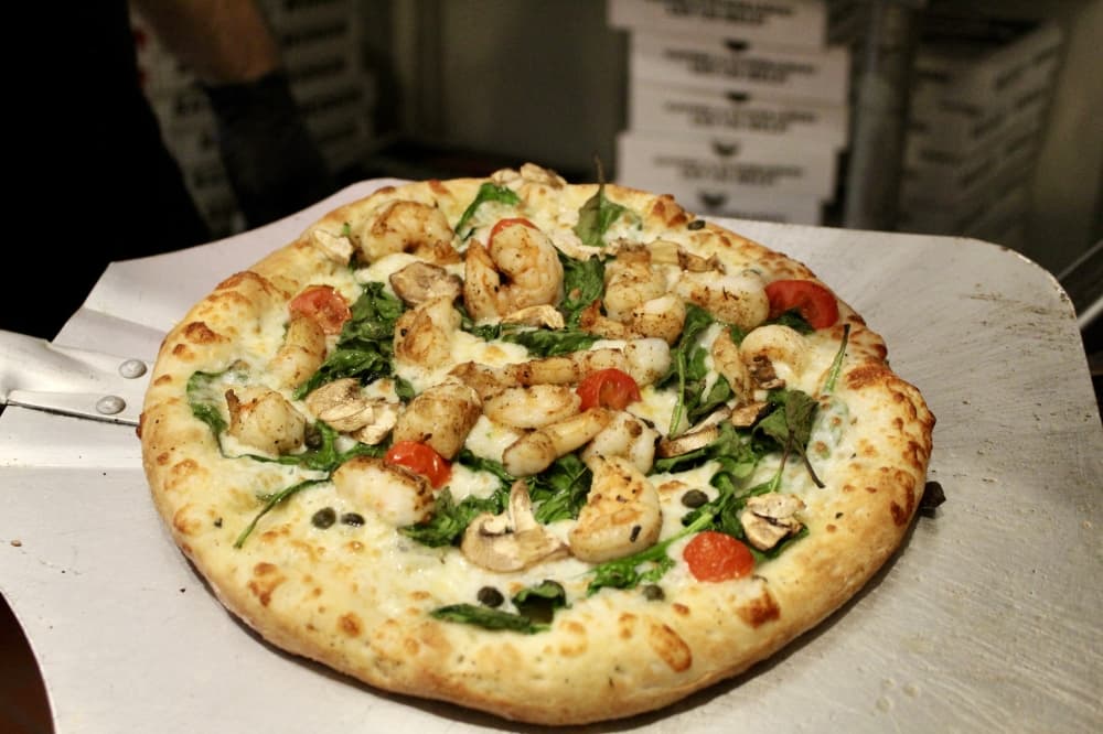 shrimp pizza