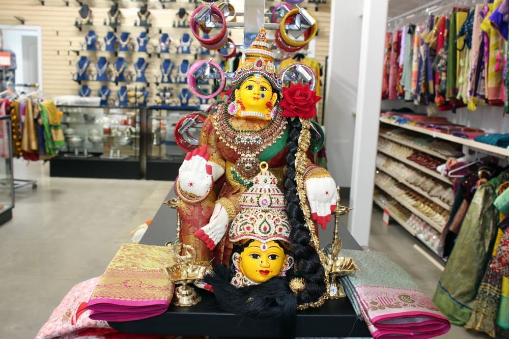 Indian religious merchandise. 