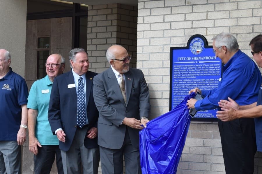 City of Shenandoah receives historical marker for its 50th anniversary