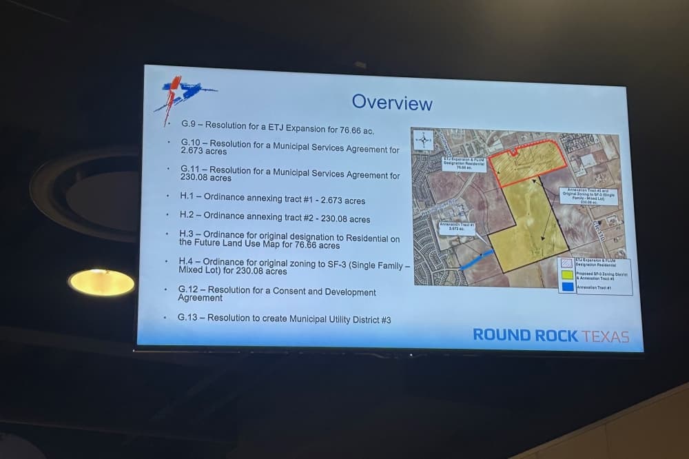 Officials green light 900-unit MUD near Round Rock-Georgetown border