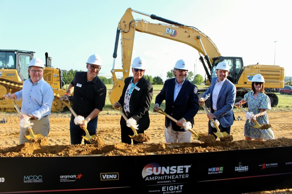 Representatives of the McKinney Economic Development Corporation
