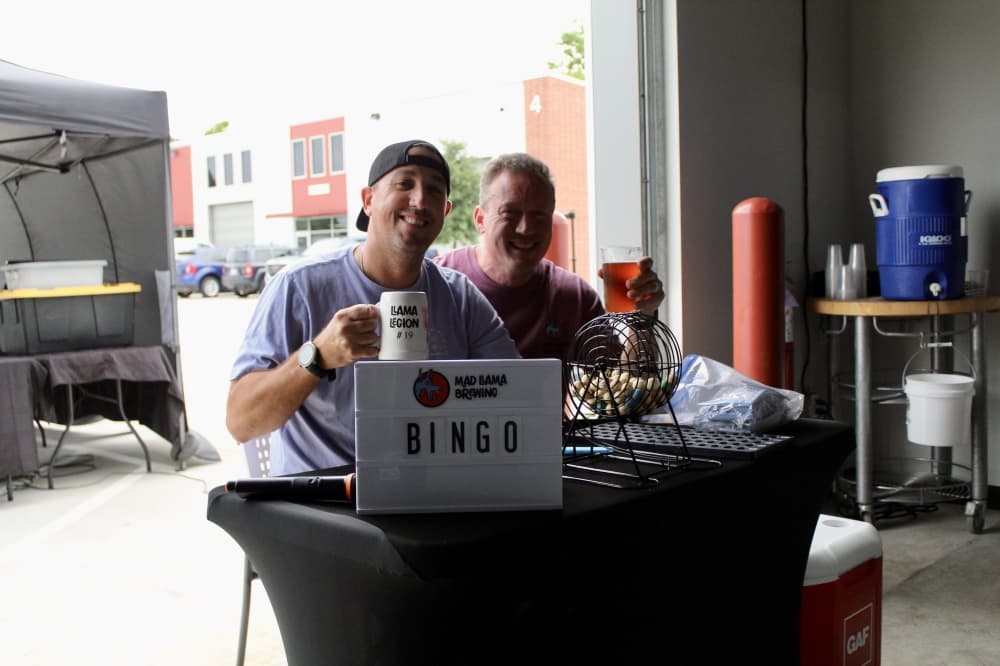 Ryan Werda holds bingo and trivia nights at Mad Llama Brewing on Wednesdays. (Jovanna Aguilar/Community Impact)