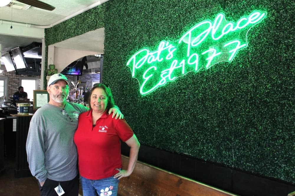 Owners David Larson and Heather Larson said that they took ownership of Pat's Place in 2022. (Andrew Creelman/Community Impact)