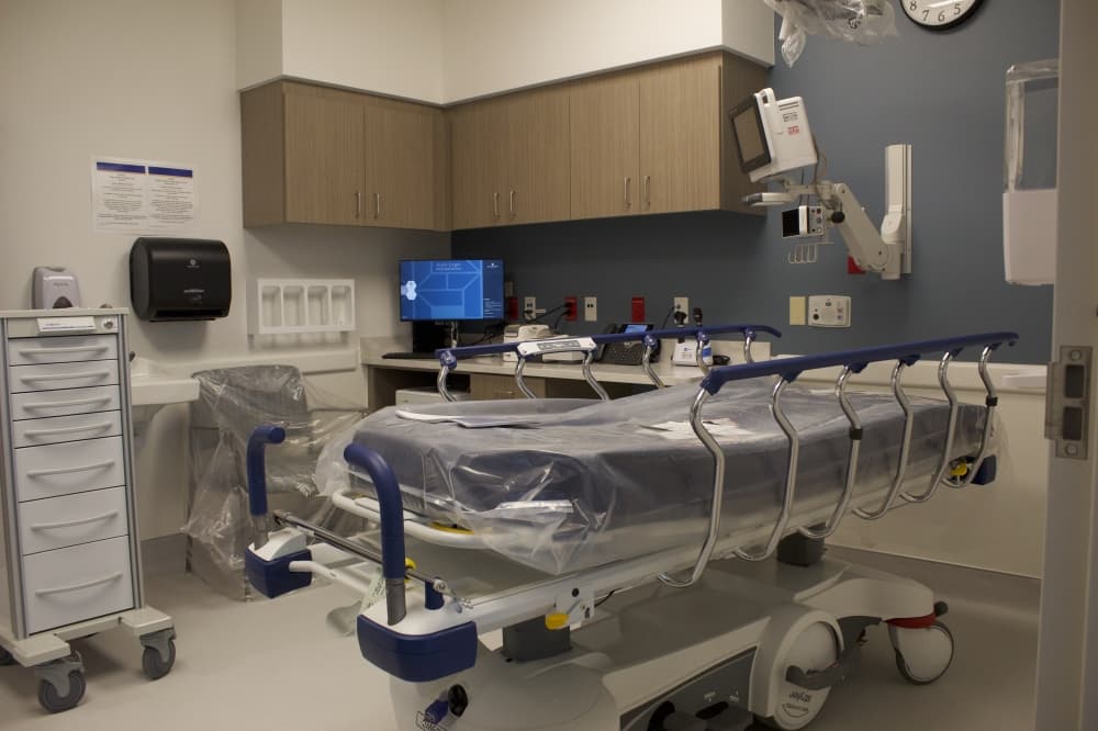 Triage rooms are the first room patients may see when they first enter the emergency room. (Samantha Douty/Community Impact)