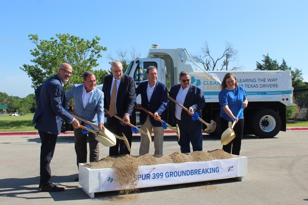 TxDOT holds groundbreaking ceremony for Spur 399 expansion project