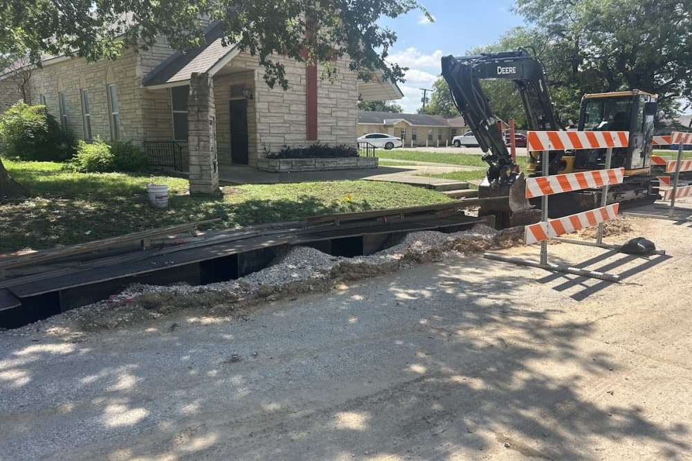 Utility project almost complete in Schertz neighborhood