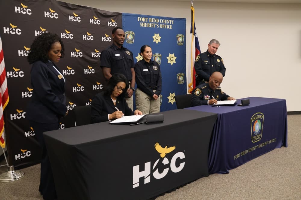 Fort Bend County Sheriff's Office partners with HCC to offer college credit for cadet training