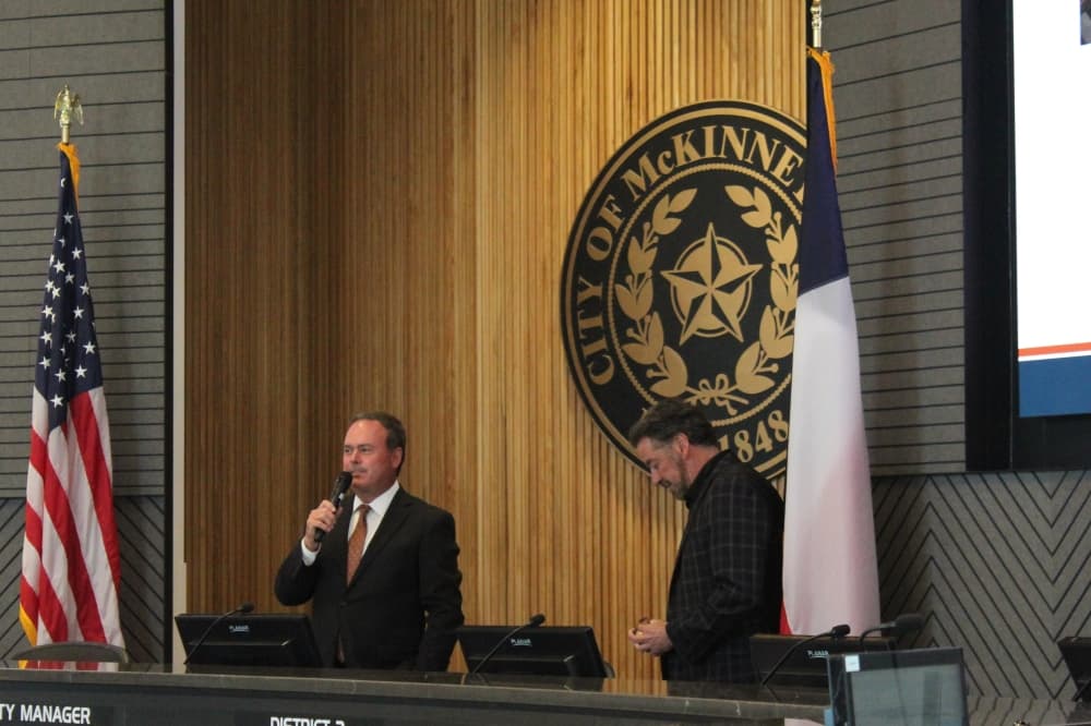 Bill Cox, Ernest Lynch sworn into McKinney City Council