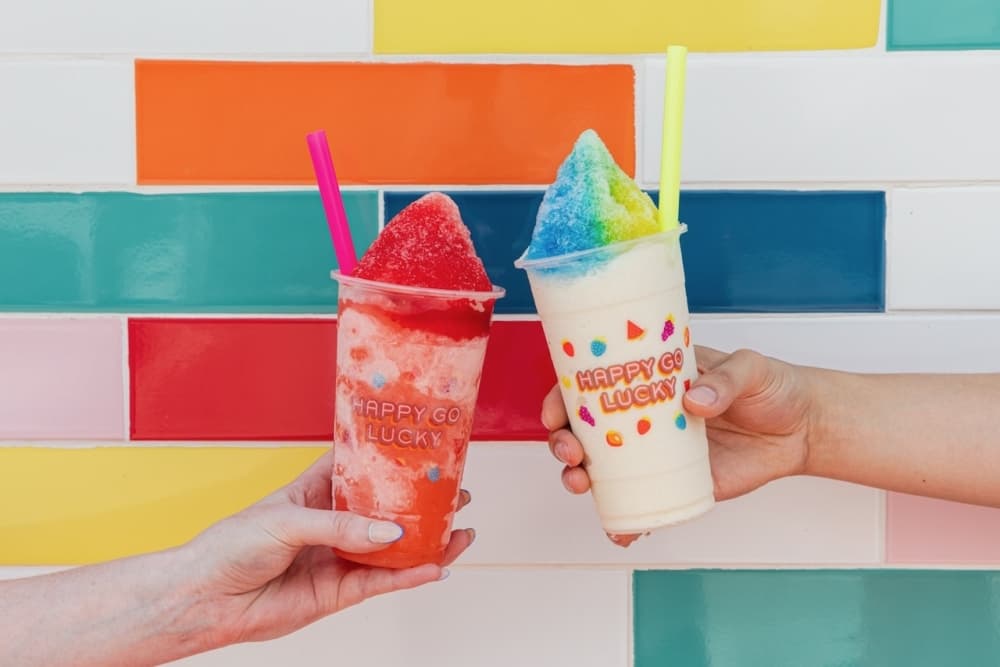Happy Go Lucky now serving Hawaiian shaved ice, frozen cocktails in the Heights