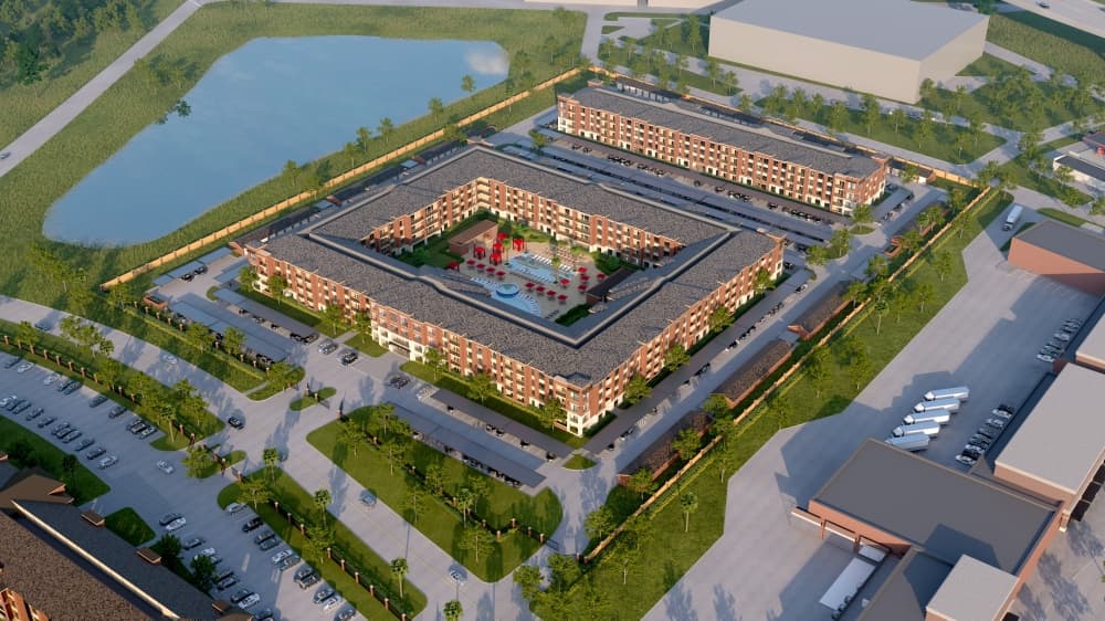 Construction begins on 346-unit multifamily development at Fort Bend Town Center