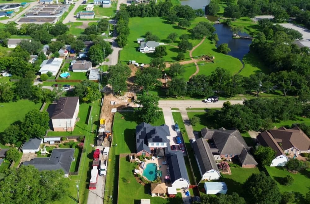 League City closes road for drainage project in Heritage Park