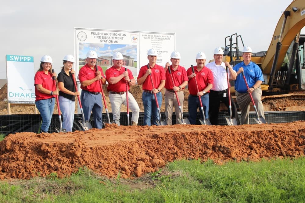 Fulshear Simonton Fire Department breaks ground on 6th fire station