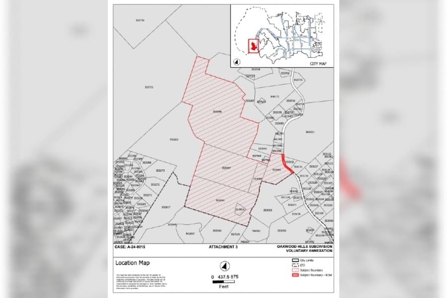 Leander annexes over 337 acres in anticipation of future subdivision
