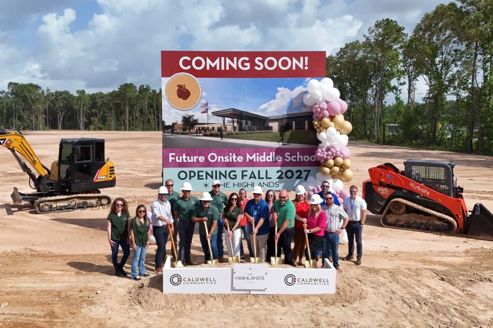 Construction kicks off on $60M New Caney ISD middle school