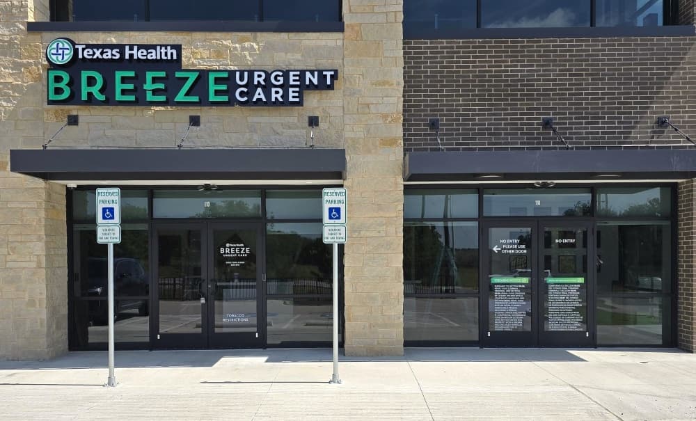 Texas Health Resources Breeze Urgent Care now open in Argyle