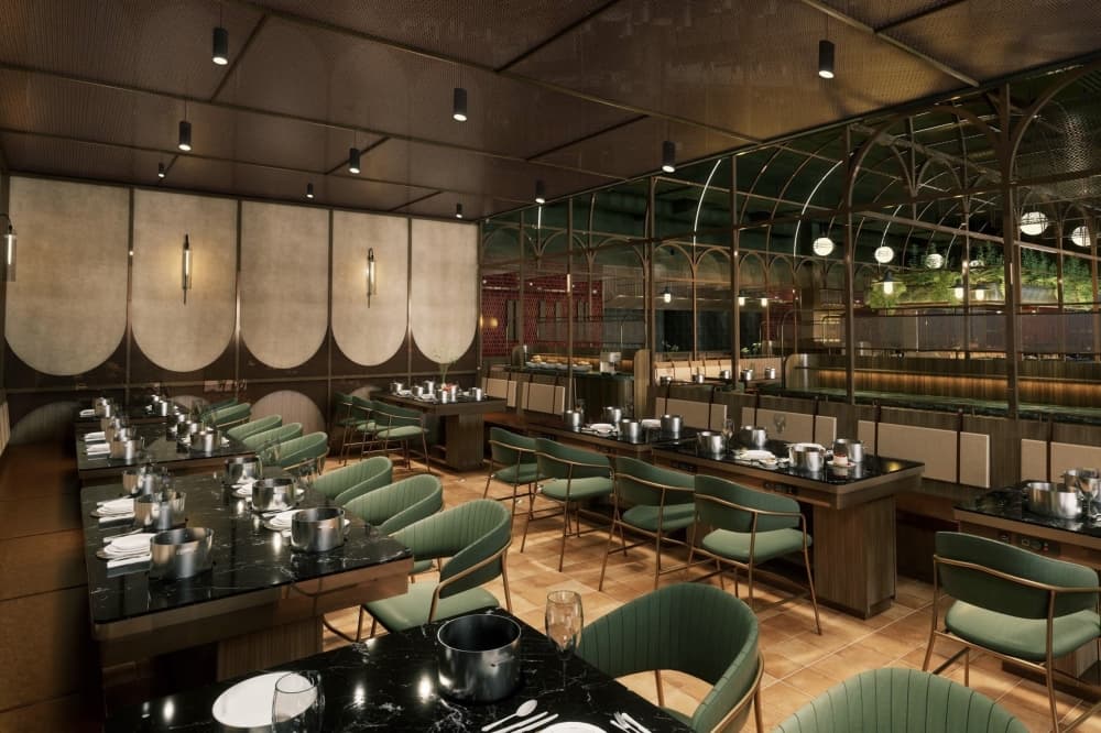 Chocho Hot Pot will offer both buffet and tableside service. (Courtesy Chocho Hot Pot)