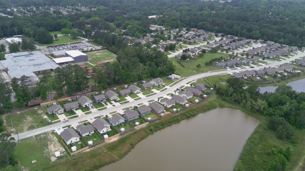 Cedar Creek began with a 37-acre land donation in 2004, with construction starting in 2009. Over 16 years later, the neighborhood is nearly built out. (Courtesy Habitat for Humanity Montgomery County)