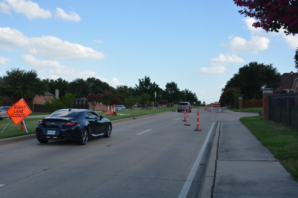 Garden Ridge Boulevard construction in Flower Mound to wrap up July 4