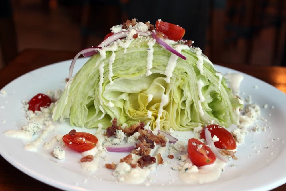 Wedge salad.