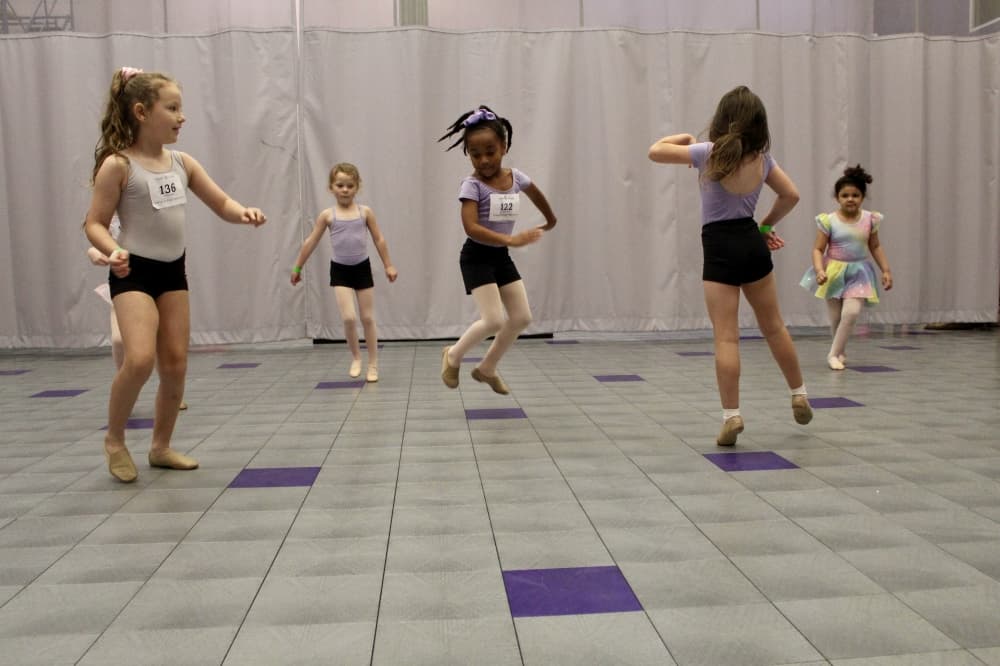 dancers at dance studio 