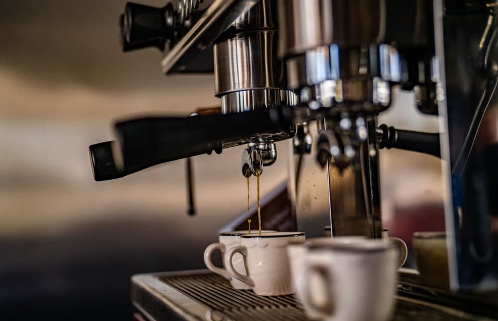 An image of some drip coffee served at the business. 