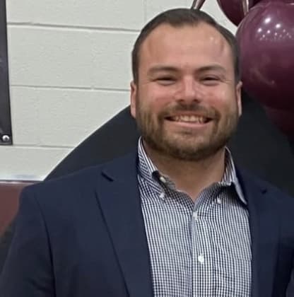 The headshot of a new assistant principal at Schertz-Cibolo-Universal City ISD in southern Texas is shown.