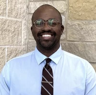 The headshot of a new assistant principal at Schertz-Cibolo-Universal City ISD in southern Texas is shown.