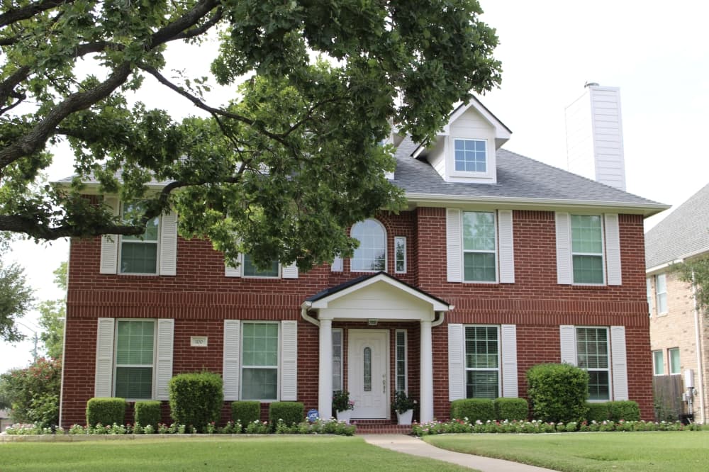 Homes in the Parkview Estates neighborhood have a median home value of $385,000. (Anna Maness/Community Impact)